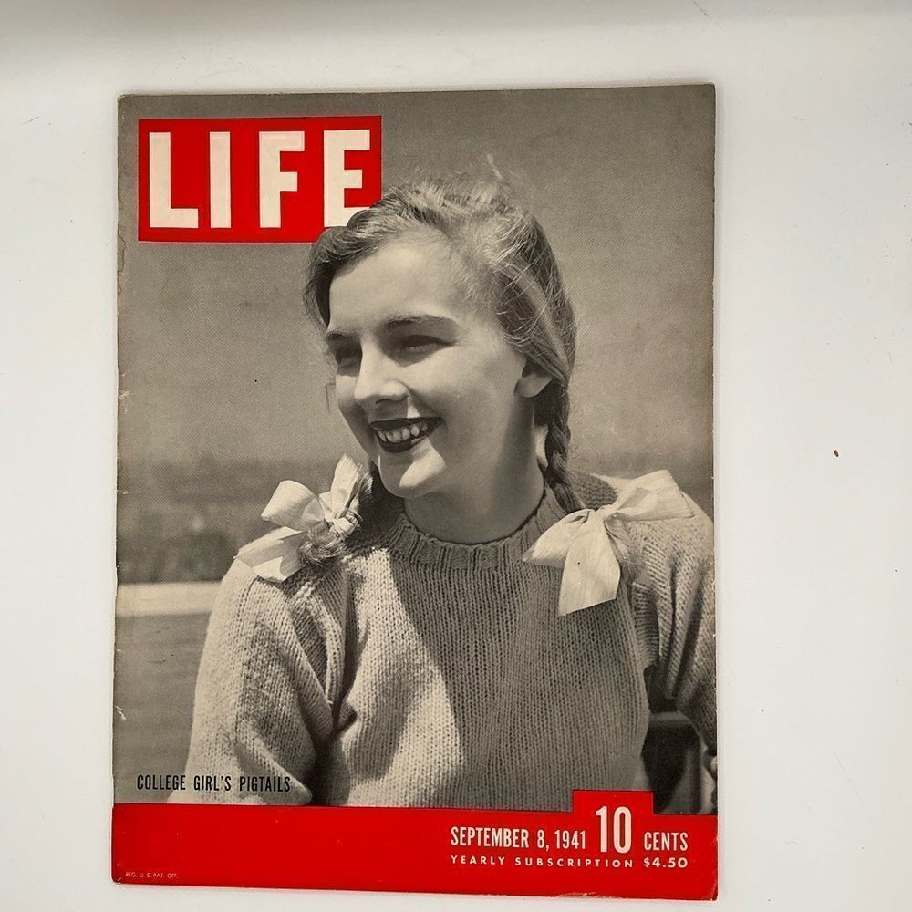 Vintage Magazine Cover - September 1941